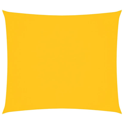 vidaXL Sunshade Sail Oxford Fabric Rectangular 2x2.5 m Yellow