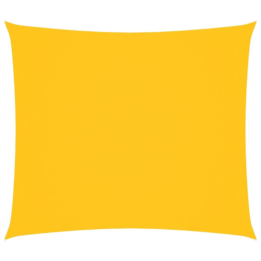 vidaXL Sunshade Sail Oxford Fabric Rectangular 2x2.5 m Yellow