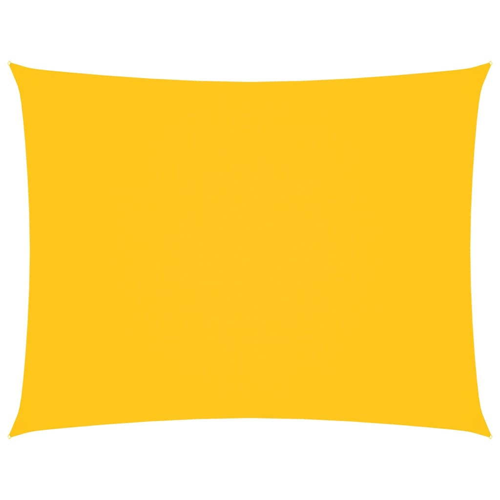 vidaXL Sunshade Sail Oxford Fabric Rectangular 2x3 m Yellow