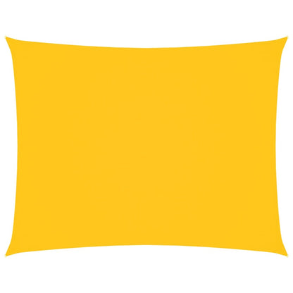 vidaXL Sunshade Sail Oxford Fabric Rectangular 2x3 m Yellow
