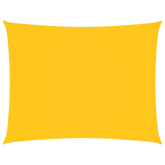 vidaXL Sunshade Sail Oxford Fabric Rectangular 2x3 m Yellow