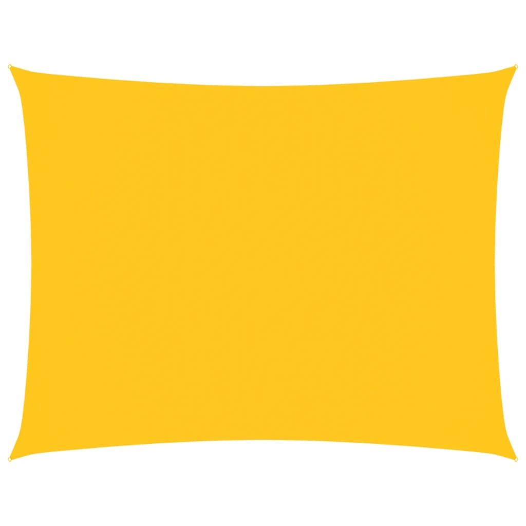 vidaXL Sunshade Sail Oxford Fabric Rectangular 2x3.5 m Yellow