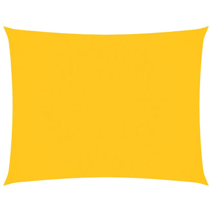 vidaXL Sunshade Sail Oxford Fabric Rectangular 2x3.5 m Yellow