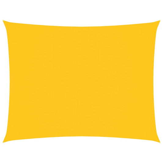 vidaXL Sunshade Sail Oxford Fabric Rectangular 2x3.5 m Yellow