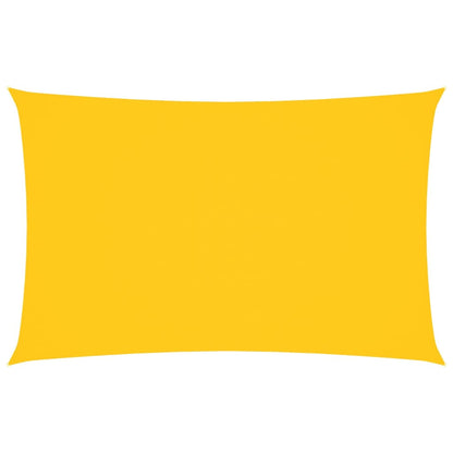 vidaXL Sunshade Sail Oxford Fabric Rectangular 2x5 m Yellow