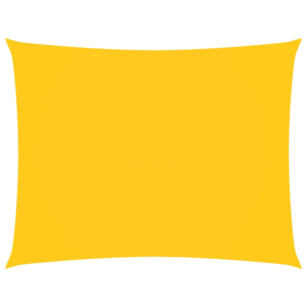 vidaXL Sunshade Sail Oxford Fabric Rectangular 2.5x3.5 m Yellow
