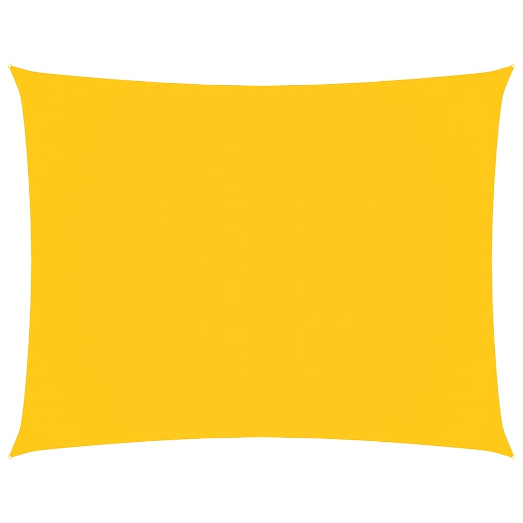 vidaXL Sunshade Sail Oxford Fabric Rectangular 2.5x4 m Yellow