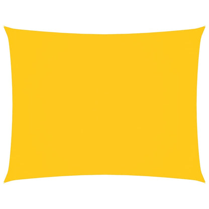 vidaXL Sunshade Sail Oxford Fabric Rectangular 2.5x4 m Yellow