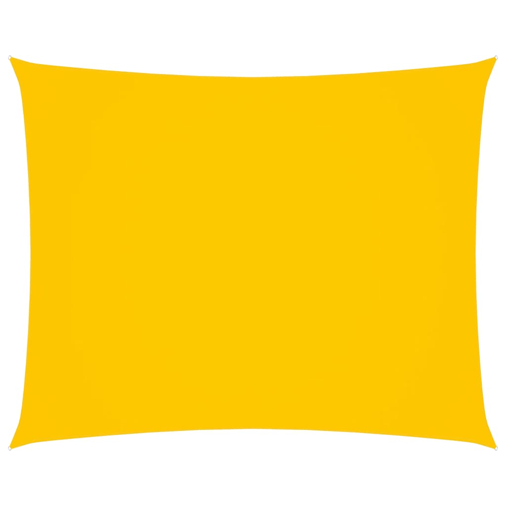 vidaXL Sunshade Sail Oxford Fabric Rectangular 2.5x4.5 m Yellow