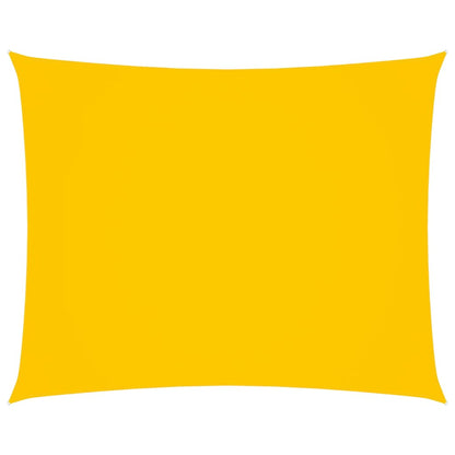 vidaXL Sunshade Sail Oxford Fabric Rectangular 2.5x4.5 m Yellow