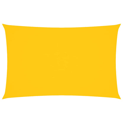 vidaXL Sunshade Sail Oxford Fabric Rectangular 2.5x5 m Yellow