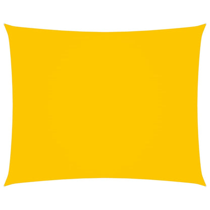 vidaXL Sunshade Sail Oxford Fabric Rectangular 3x4 m Yellow