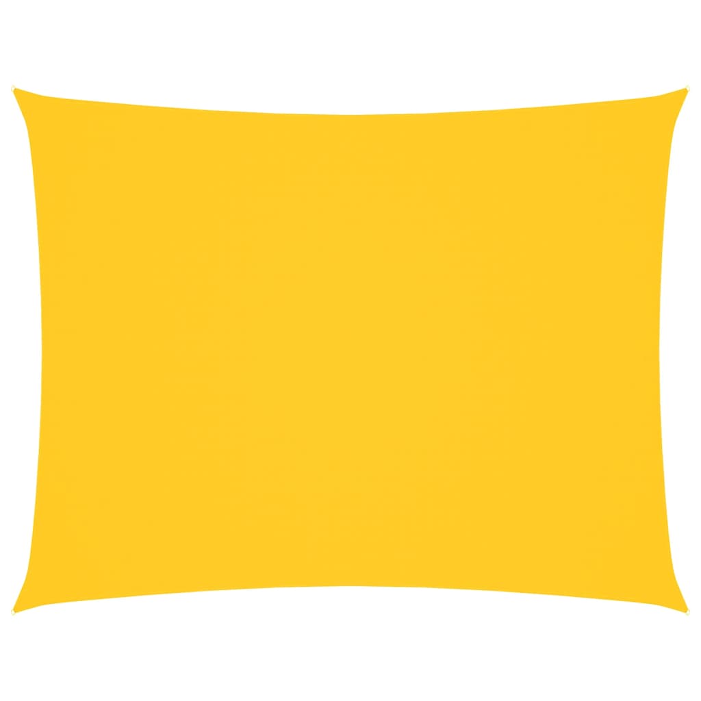 vidaXL Sunshade Sail Oxford Fabric Rectangular 3x4.5 m Yellow