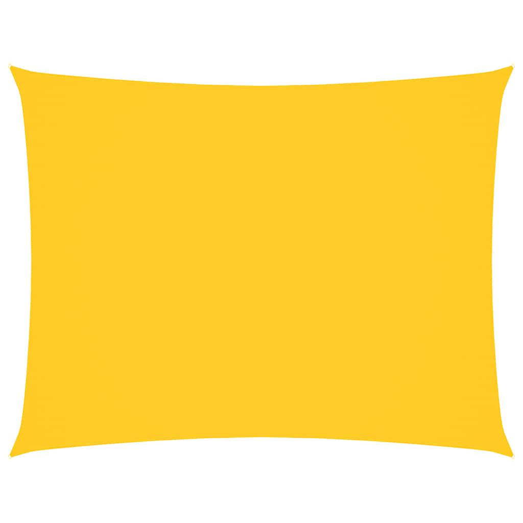 vidaXL Sunshade Sail Oxford Fabric Rectangular 3x4.5 m Yellow