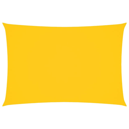 vidaXL Sunshade Sail Oxford Fabric Rectangular 3x5 m Yellow