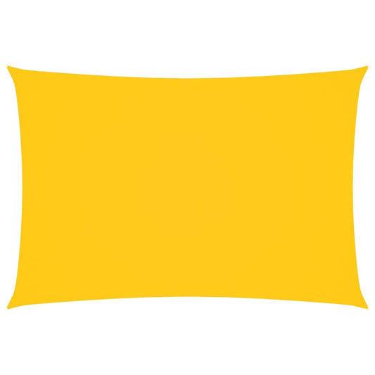 vidaXL Sunshade Sail Oxford Fabric Rectangular 3x5 m Yellow