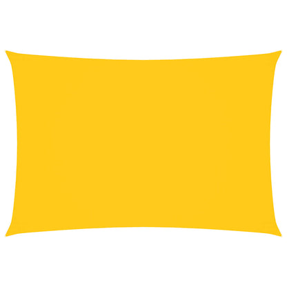 vidaXL Sunshade Sail Oxford Fabric Rectangular 3x5 m Yellow