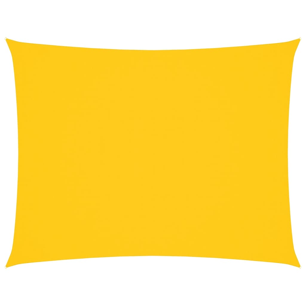 vidaXL Sunshade Sail Oxford Fabric Rectangular 3x6 m Yellow