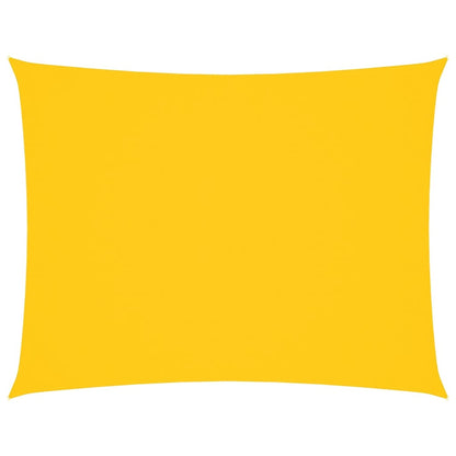 vidaXL Sunshade Sail Oxford Fabric Rectangular 3x6 m Yellow