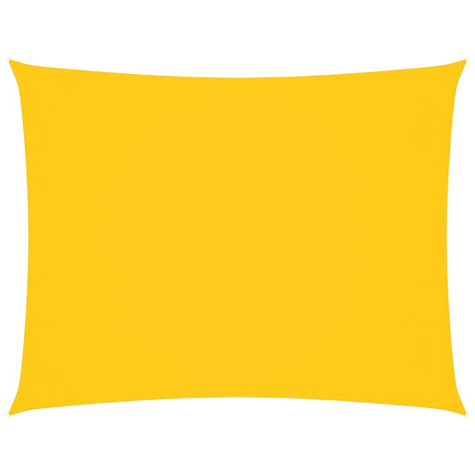 vidaXL Sunshade Sail Oxford Fabric Rectangular 3x6 m Yellow