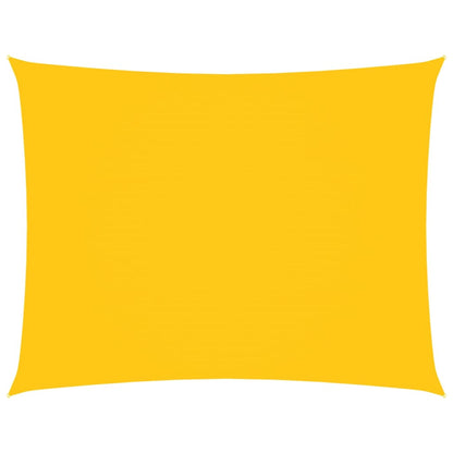 vidaXL Sunshade Sail Oxford Fabric Rectangular 3.5x4.5 m Yellow