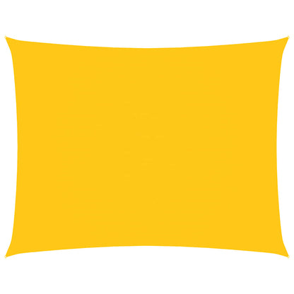 vidaXL Sunshade Sail Oxford Fabric Rectangular 3.5x4.5 m Yellow