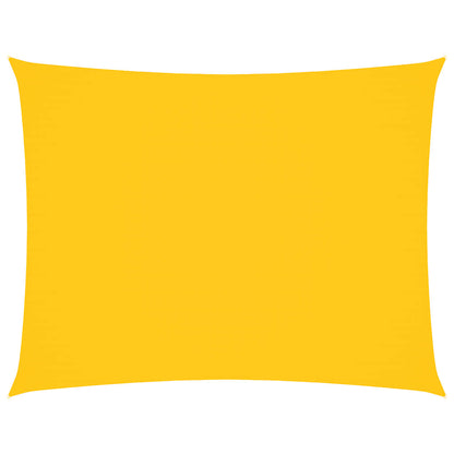 vidaXL Sunshade Sail Oxford Fabric Rectangular 3.5x5 m Yellow