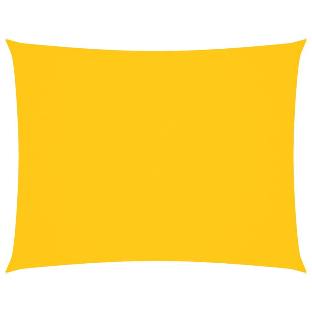 vidaXL Sunshade Sail Oxford Fabric Rectangular 4x5 m Yellow