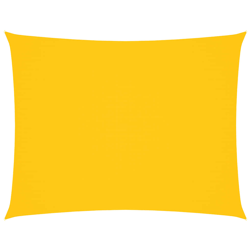 135601 vidaXL Sunshade Sail Oxford Fabric Rectangular 4x5 m Yellow