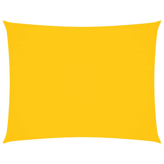135601 vidaXL Sunshade Sail Oxford Fabric Rectangular 4x5 m Yellow