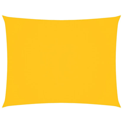 vidaXL Sunshade Sail Oxford Fabric Rectangular 4x6 m Yellow