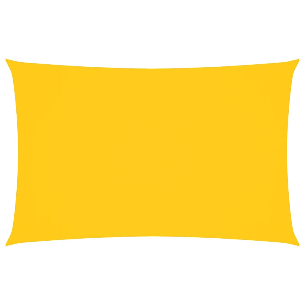 vidaXL Sunshade Sail Oxford Fabric Rectangular 4x7 m Yellow