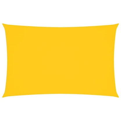 vidaXL Sunshade Sail Oxford Fabric Rectangular 4x7 m Yellow