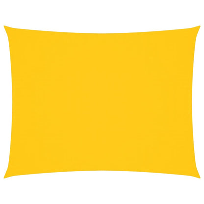 vidaXL Sunshade Sail Oxford Fabric Rectangular 5x6 m Yellow
