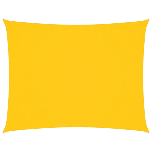 vidaXL Sunshade Sail Oxford Fabric Rectangular 5x6 m Yellow