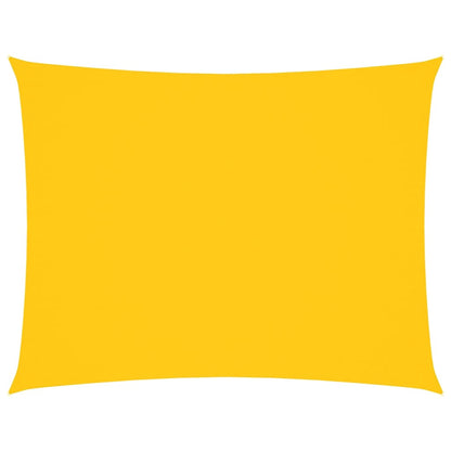 vidaXL Sunshade Sail Oxford Fabric Rectangular 5x7 m Yellow
