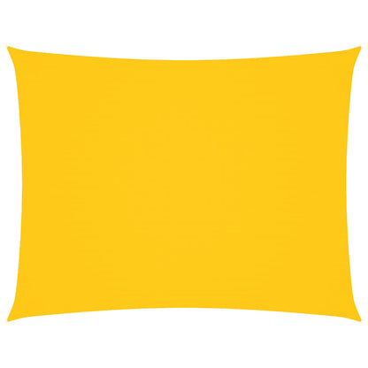 vidaXL Sunshade Sail Oxford Fabric Rectangular 5x7 m Yellow