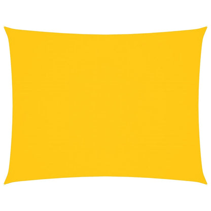 vidaXL Sunshade Sail Oxford Fabric Rectangular 6x7 m Yellow