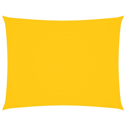 vidaXL Sunshade Sail Oxford Fabric Rectangular 6x8 m Yellow