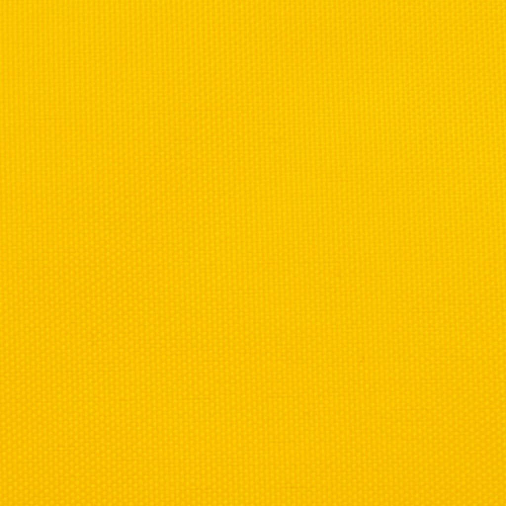vidaXL Sunshade Sail Oxford Fabric Triangular 2.5x2.5x3.5 m Yellow