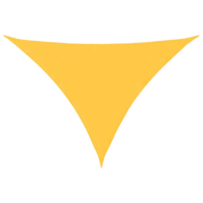 vidaXL Sunshade Sail Oxford Fabric Triangular 3x3x4.24 m Yellow