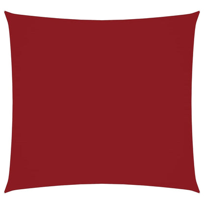 135630 vidaXL Sunshade Sail Oxford Fabric Square 2x2 m Red