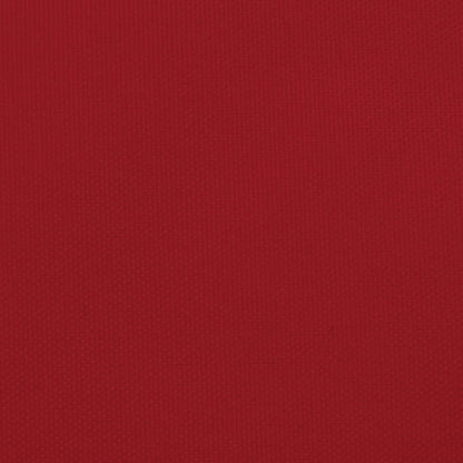 135633 vidaXL Sunshade Sail Oxford Fabric Square 3,6x3,6 m Red