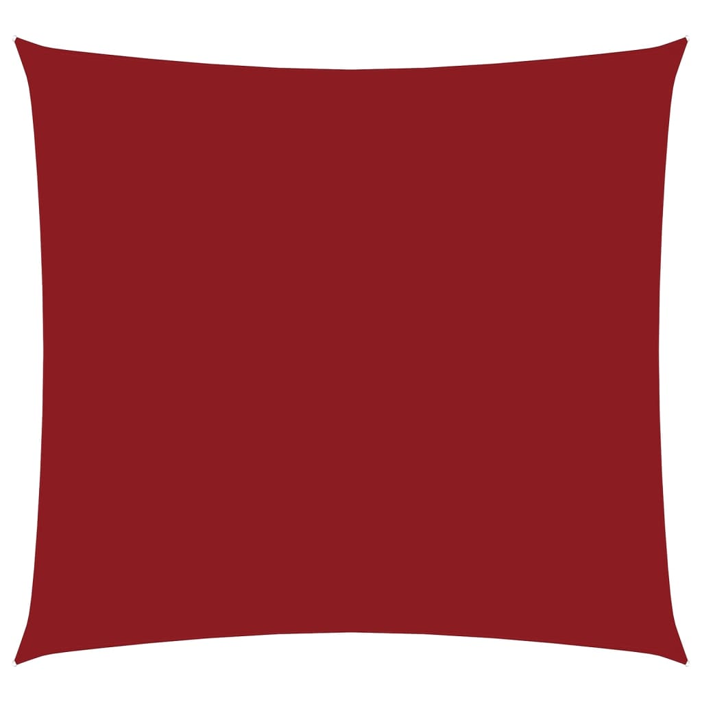 vidaXL Sunshade Sail Oxford Fabric Square 4.5x4.5 m Red