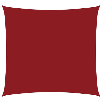 vidaXL Sunshade Sail Oxford Fabric Square 4.5x4.5 m Red