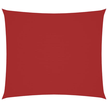 vidaXL Sunshade Sail Oxford Fabric Rectangular 2x2.5 m Red