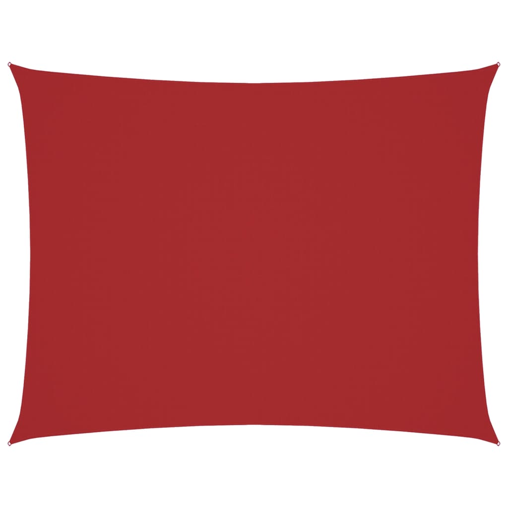 vidaXL Sunshade Sail Oxford Fabric Rectangular 2x3 m Red