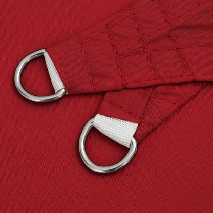 vidaXL Sunshade Sail Oxford Fabric Rectangular 2x3.5 m Red