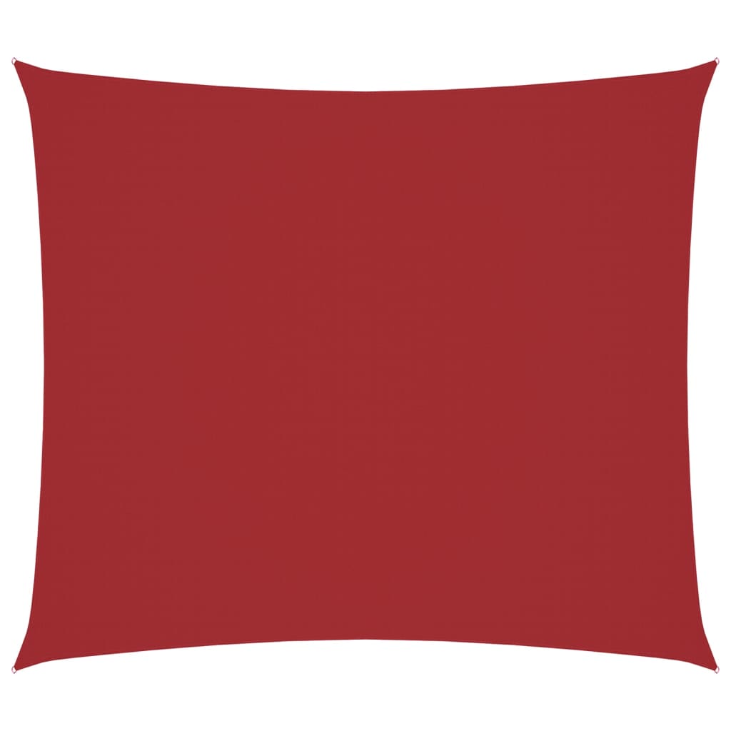 vidaXL Sunshade Sail Oxford Fabric Rectangular 2.5x3 m Red