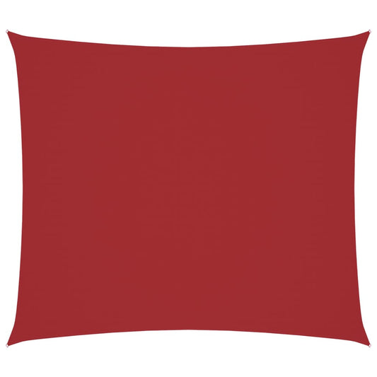 vidaXL Sunshade Sail Oxford Fabric Rectangular 2.5x3 m Red